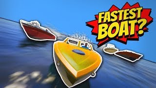 GTA 5  What is the FASTEST BOAT [upl. by Oidacra541]