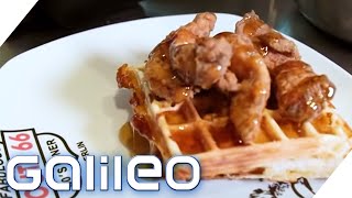 Waffeln weltweit  Wo gibt es die besten Rezepte  Galileo  ProSieben [upl. by Acirederf157]