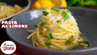 LEMON PASTA  How to Make Best PASTA AL LIMONE [upl. by Descombes]