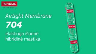 Jungčių iš lauko sandarinimas su Penosil Airtight Membrane 704 membrana [upl. by Llertnek683]