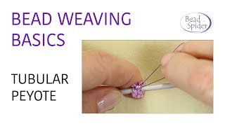 Bead Weaving Basics Tubular Peyote [upl. by Modestine797]