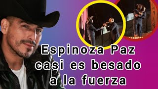 Espinoza Paz casi es besado y el público enfurece 😡😱 [upl. by Lenci895]