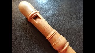 Moeck 229 Rottenburgh Soprano Recorder  A Relic [upl. by Shaff]