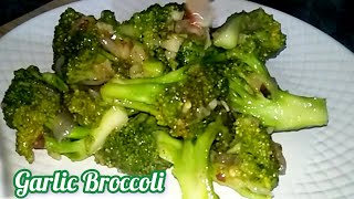 Garlic Broccoli llKlean Foodsll garlic broccoli [upl. by Ylehsa]