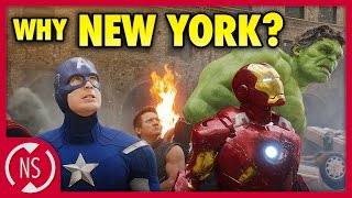 Why MARVEL Superheroes Live in NEW YORK CITY  Comic Misconceptions  NerdSync [upl. by Nomma]