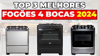 TOP 3 Melhores Fogões 5 Bocas em 2024 Saiba Qual o Melhor para Você [upl. by Eitteb]