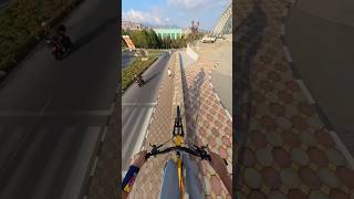 İnce duvara tırmanabilecek miyim mtb bisiklet bike shorts pov [upl. by Pedersen]