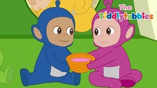 Teletubbies ★ NEW Tiddlytubbies 2D Series ★ Episode 5 Tubby Custard Thief ★ Cartoons for Kids [upl. by Button]