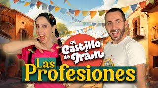 Las Profesiones  El Castillo de Iran 🏰❤️🎶  Canción para niños [upl. by Accissej]