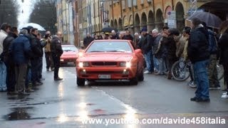 CRAZY Maserati Ghibli Biturbo LAUNCH scares the crowd [upl. by Aztiram141]