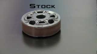 MXT Low Friction Shock Piston Ring vs Stock KYB Band [upl. by Ialda]