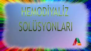 Hemodiyaliz Solüsyonları [upl. by Ahsitil]