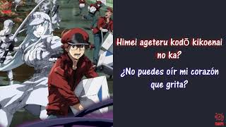 Opening • Hataraku Saibou Black • HASHIRE  POLYSICS • Sub español y Romaji [upl. by Kacy993]