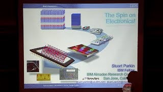 The Spin on Electronics Spintronics The Nanoscience and Nanotech of Spin Currents  Stuart Parkin [upl. by Toiboid]