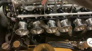 Datsun 240z ITB R35 coils Fully Sequential [upl. by Ahasuerus975]