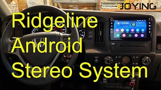 20062014 Honda Ridgeline Best Aftermarket Android Navigation Stereo  Installation and Review [upl. by Matejka]