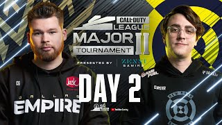 Call Of Duty League 2021 Season  Stage II Major Tournament  Day 2 [upl. by Enimsaj643]