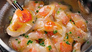 Bí quyết làm Bánh Bột Lọc không bị cứng trong veo mềm dai rất dễ  Clear shrimp dumpling recipe [upl. by Ahsinel]