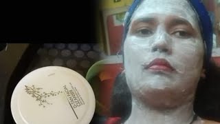 ozone Dtan facial cleanser review step by step tan removal pack beauty facial [upl. by Noryahs586]