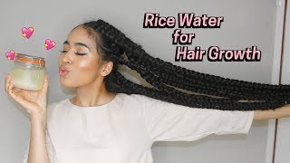 THE MOST POWERFUL RICE WATER FOR EXTREME HAIR GROWTH  HOW TO MAKE RICE WATER FOR SUPER HAIR GROWTH [upl. by Eckblad]