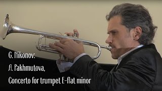 G Nikonov A Pakhmutova Concerto for trumpet Eflat minor [upl. by Pinckney]