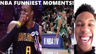 NBA Funny Moments And BloopersFails Off Court PranksCompilation [upl. by Weinert]