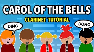 How to play Carol of the Bells on Clarinet  Clarified [upl. by Haelhsa]