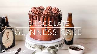 Chocolate Guinness Stout Cake Thats Perfect for Chocolate Lovers [upl. by Nonahs]