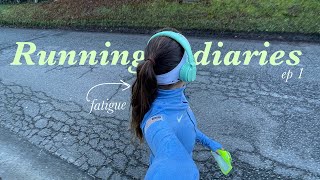 Une semaine d’entraînement postsemi amp fatigue  running diaries ep 1 [upl. by Kcinimod490]