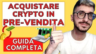 Acquistare Crypto in Prevendita  ICO IEO IDO  GUIDA COMPLETA [upl. by Elie]