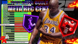 MY NEW quotMETA CENTERquot IS DOMINATING IN THE REC CENTER99 REBOUND 95 DUNK BRICK WALL [upl. by Felicio521]