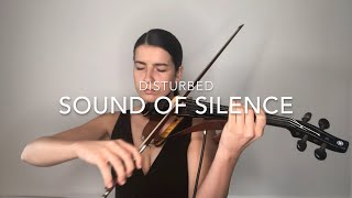 Sound of Silence Simon amp Garfunkel Disturbed Version  Barbara Krajewska Violin Cover [upl. by Marva]