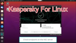 Install Kaspersky Security for Linux and connect to Kaspersky Security Center Step by step [upl. by Finella]