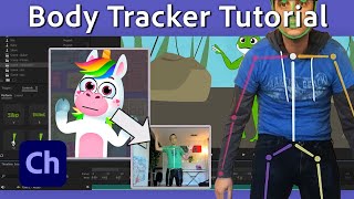 Bring Characters to LIFE with the Body Tracker Tool  Character Animator Tutorial  Adobe Video [upl. by Eylrahc]