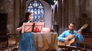 6 Romanian Folk Dances B Bartok  Alba Duo live [upl. by Chrystel6]