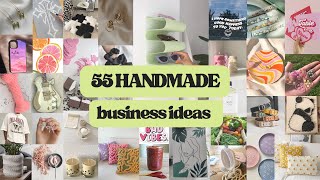 55 Business Ideas You Can Start At Home amp MAKE MONEY  Handmade Products to Sell [upl. by Thomasine]