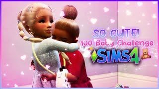 CUTEST TODDLERS 100 Baby Challenge 🍼💗 EXTREME  The Sims 4 [upl. by Nadeen]