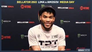 Bellator 260 Demarques Jackson Credits Training With Monster Shavkat Rakhmonov  MMA Fighting [upl. by Tressia]