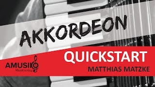 Katjuschka  AKKORDEON QUICKSTART Matthias Matzke Top 20 Stücke für den Anfang [upl. by Joette]