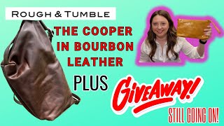 ✨ New Rough amp Tumble Cooper in Bourbon Leather 📦👛  GIVEAWAY IS STILL GOING ON ✨ [upl. by Conny]