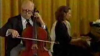 Rostropovich Popper Dance of the Elves [upl. by Ahsinuq]