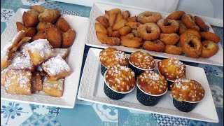 Goûter facile et rapide avec la même pâte Madeleines et beignets [upl. by Henghold]