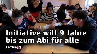 Mehr Zeit zum Lernen Initiative will 9 Jahre bis zum Abi für alle [upl. by Eelarat]