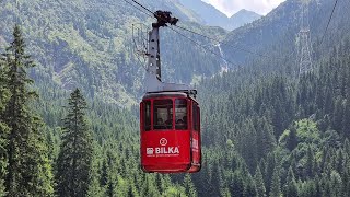 BALEA Cable Car Telecabina Balea on Transfagarasan  Video Tour [upl. by Asina294]