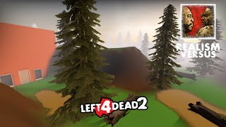 LEFT 4 DEAD 2  BIG WAT  REALISM VERSUS [upl. by Sharlene]