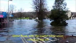 Lake District Bowness Bay floods December 2015 [upl. by Nauquf794]