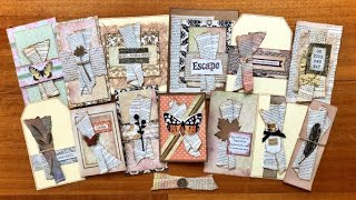 Really Simple Book Page Embellishments for Junk Journals [upl. by Noyerb]