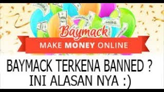 BAYMACK TERKENA BANNED  BLOKIR  LIAT VIDEO NYA SAMPAI SELESAI [upl. by Bekah]