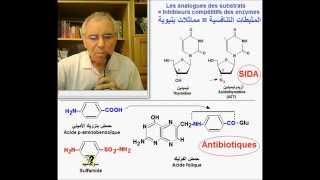 Enzymes Inhibiteurs compétitifs version Ar أنزيمات مثبطات تنافسية [upl. by Rebekkah]