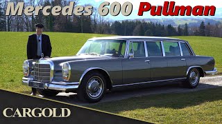 Mercedes 600 Pullman 1972 Purer Luxus auf 624 Meter Bis heute unerreicht Grosser Mercedes XL [upl. by Legge]